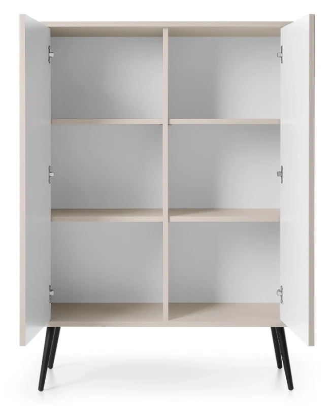 Komoda Zova na nóżkach 103 cm cashmere