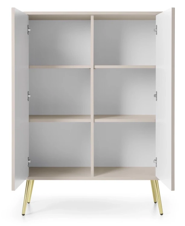 Komoda Zova na nóżkach 103 cm cashmere