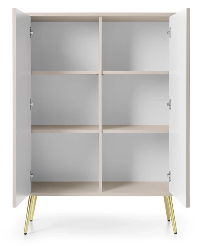 Komoda Zova na nóżkach 103 cm cashmere