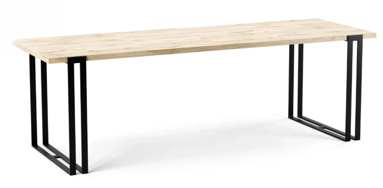 Stół rozkładany Monit 120-220 cm do jadalni salonu - dąb craft
