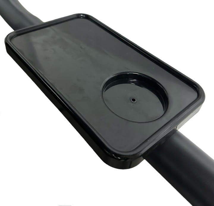 Huśtawka ogrodowa wolnostojąca Ragabas XXL duża Szary - podstawka na napoje