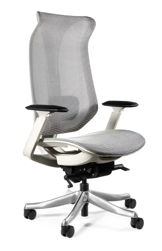 Fotel biurowy siatkowy Focus szary