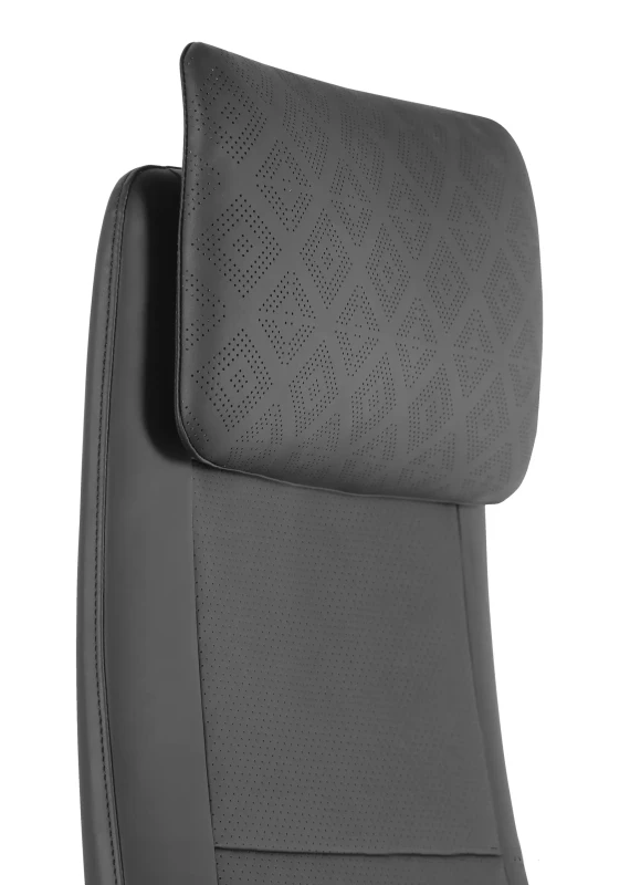 Fotel biurowy Virgo PU Eko-Skóra Szara