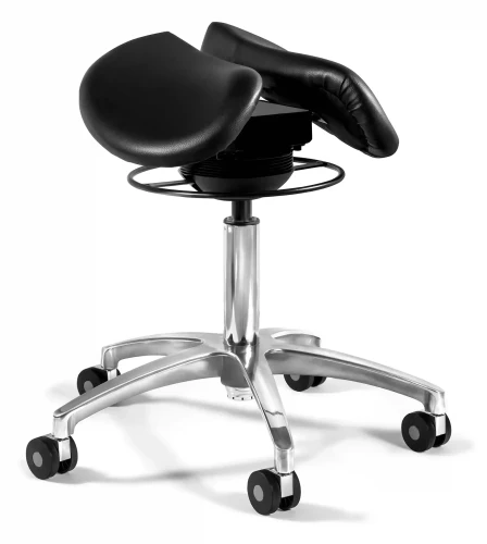 Krzesło specjalistyczne regulowane Monte czarne