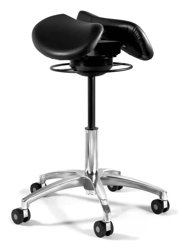 Krzesło specjalistyczne regulowane Monte czarne