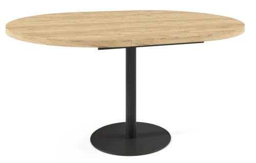 Stół rozkładany Riset 100-138 cm do jadalni salonu okrągły