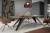Stół rozkładany Ronic 140-240 cm do jadalni salonu - Dark Grey Chicago Concrete