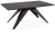 Stół rozkładany Ronic 140-240 cm do jadalni salonu - Black Pietra Grigia