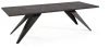 Stół rozkładany Ronic 140-240 cm do jadalni salonu - Black Pietra Grigia