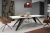 Stół rozkładany Ronic 140-240 cm do jadalni salonu - White Chromix