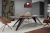 Stół rozkładany Ronic 140-240 cm do jadalni salonu - Anthracite Sherman Oak