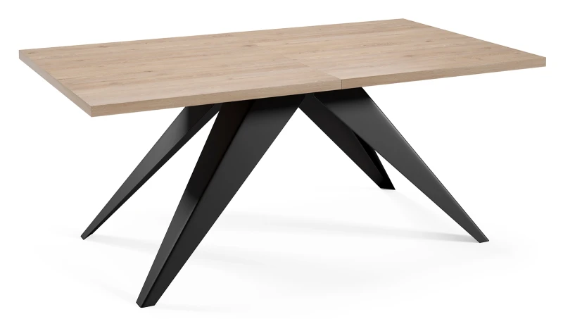 Stół rozkładany Ronic 140-240 cm do jadalni salonu - Truffle Brown Davos Oak