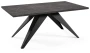 Stół rozkładany Ronic 160-260 cm do jadalni salonu - Black Pietra Grigia