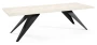 Stół rozkładany Ronic 160-260 cm do jadalni salonu - White Chromix