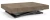 Ławostół rozkładany Sonic U 120-200 cm do salonu - Dark Grey Chicago Concrete