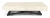 Ławostół rozkładany Sonic U 120-200 cm do salonu - White Chromix