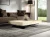 Ławostół rozkładany Sonic U 120-200 cm do salonu - White Chromix