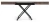 Ławostół rozkładany Sonic U 120-200 cm do salonu - Anthracite Sherman Oak