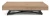 Ławostół rozkładany Sonic U 120-200 cm do salonu -  Truffle Brown Davos Oak