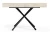 Ławostół rozkładany Sonic X 120-200 cm do salonu  - White Chromix
