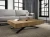 Ławostół rozkładany Sonic X 120-200 cm do salonu  - Natural Halifax Oak