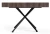Ławostół rozkładany Sonic X 120-200 cm do salonu  - Anthracite Sherman Oak