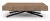Ławostół rozkładany Sonic X 120-200 cm do salonu  - Truffle Brown Davos Oak