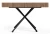 Ławostół rozkładany Sonic X 120-200 cm do salonu  - Truffle Brown Davos Oak