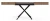 Ławostół rozkładany Sonic X 120-200 cm do salonu  - Truffle Brown Davos Oak