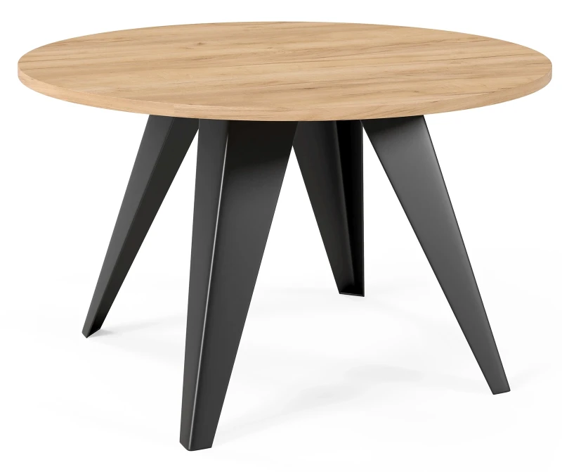 Stolik kawowy Alisse 75 cm do salonu - dąb craf