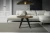 Stolik kawowy Alisse 75 cm do salonu - Dark Grey Chicago Concrete