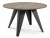 Stolik kawowy Alisse 75 cm do salonu - Dark Grey Chicago Concrete