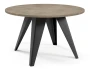 Stolik kawowy Alisse 75 cm do salonu - Dark Grey Chicago Concrete