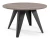 Stolik kawowy Alisse 75 cm do salonu - Anthracite Sherman Oak