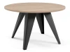 Stolik kawowy Alisse 75 cm do salonu - Truffle Brown Davos Oak