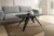 Stolik kawowy Heven 120 cm do salonu - Black Pietra Grigia