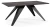 Stolik kawowy Heven 120 cm do salonu - Black Pietra Grigia