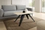 Stolik kawowy Heven 120 cm do salonu - White Chromix