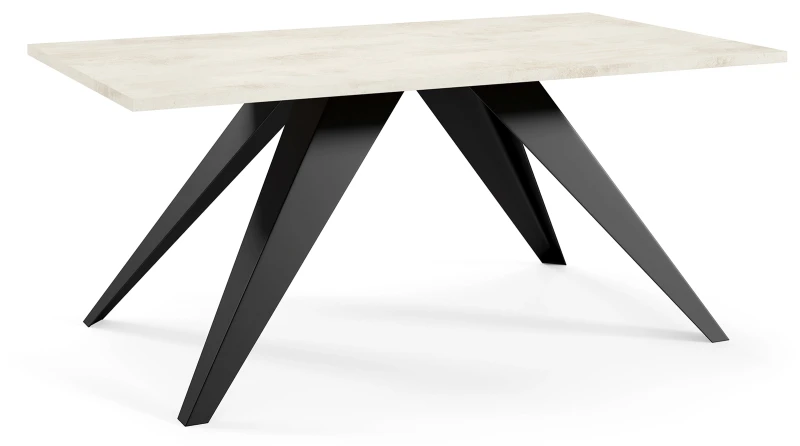 Stolik kawowy Heven 120 cm do salonu - White Chromix