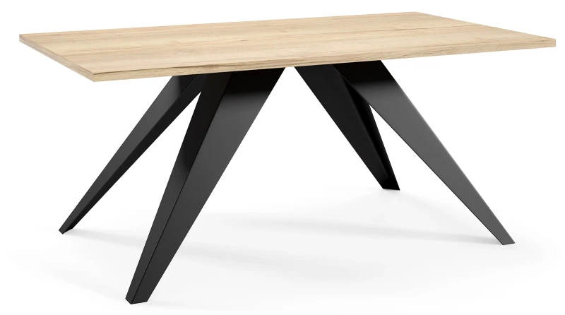 Stolik kawowy Heven 120 cm do salonu - Natural Halifax Oak