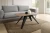 Stolik kawowy Heven 120 cm do salonu - Truffle Brown Davos Oak