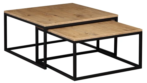 Zestaw stolików kawowych Peak do salonu