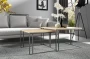 Zestaw stolików kawowych Alitu do salonu - Oak Craft