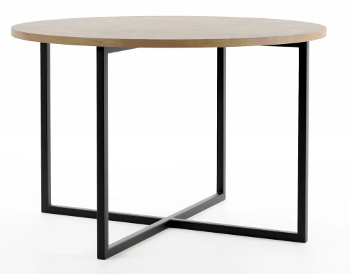 Stolik kawowy Trades 75 cm do salonu okrągły - Oak Craft