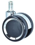 Kółka nylonowe CT65-693PA do foteli obrotowych komplet 5 szt