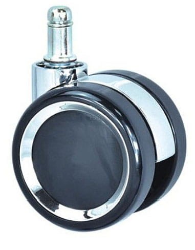 Kółka nylonowe CT65-693PA do foteli obrotowych komplet 5 szt