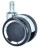 Kółka nylonowe CT65-693PA do foteli obrotowych komplet 5 szt