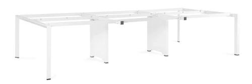 Biurko Pason Workstation VI 360x140 cm Biały