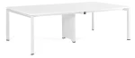 Biurko Pason Workstation IV 240x140 cm Biały