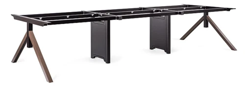 Biurko Mars Workstation VI 360x140 cm Orzech